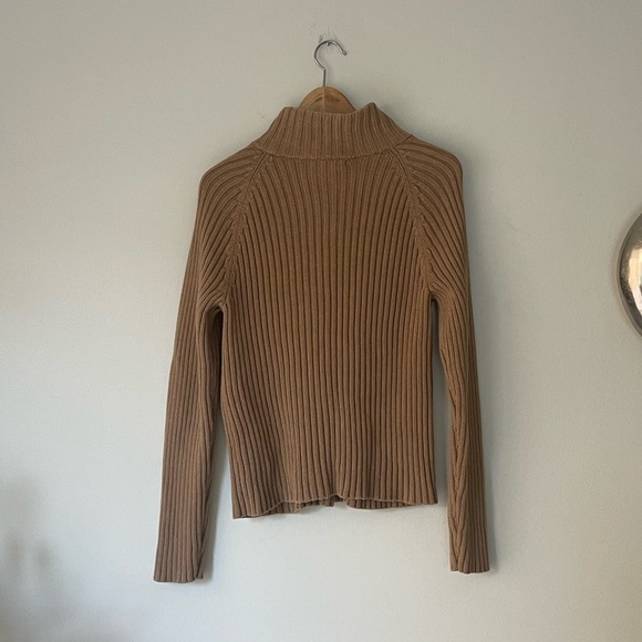 Lauren Ralph Lauren Cotton Sweater Mock Neck - Picture 4 of 10